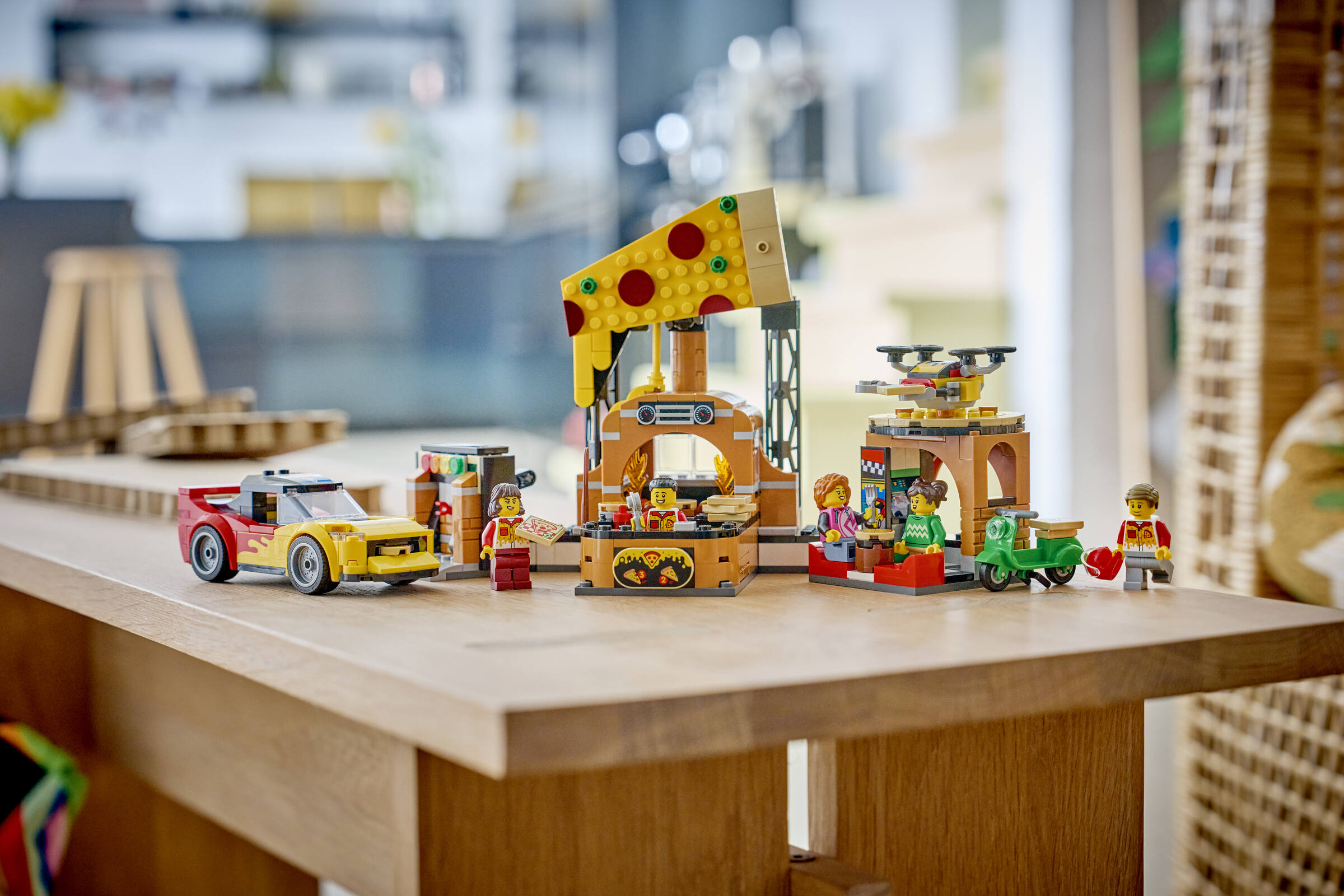 LEGO City Pizza Delivery Experience with Vehicles 60496