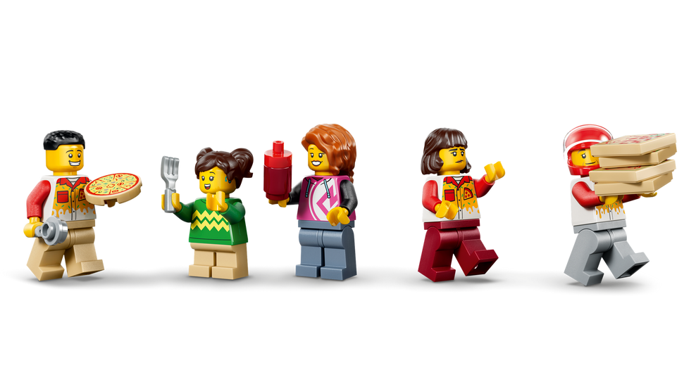 LEGO City Pizza Delivery Experience with Vehicles 60496