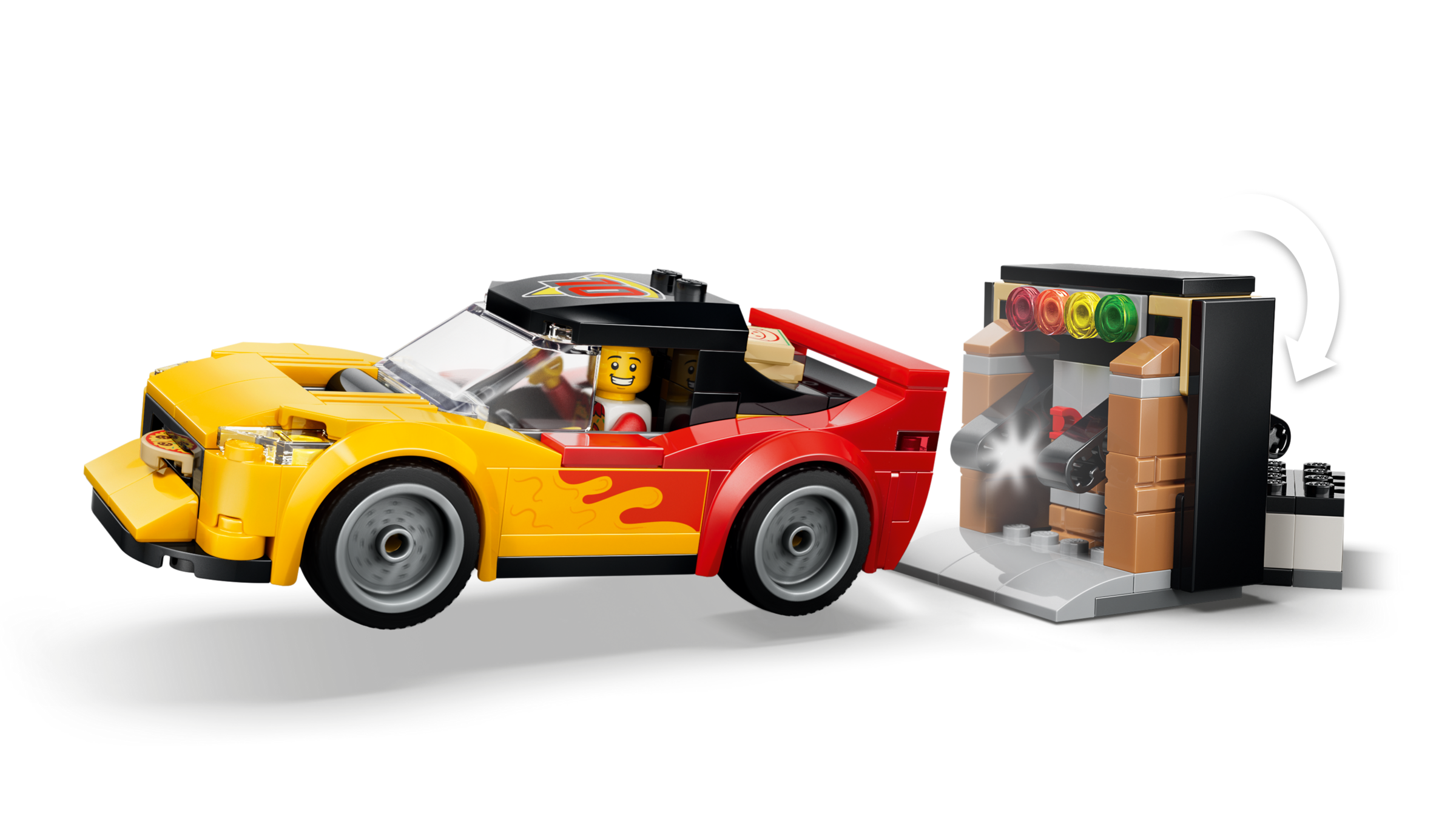 LEGO City Pizza Delivery Experience with Vehicles 60496