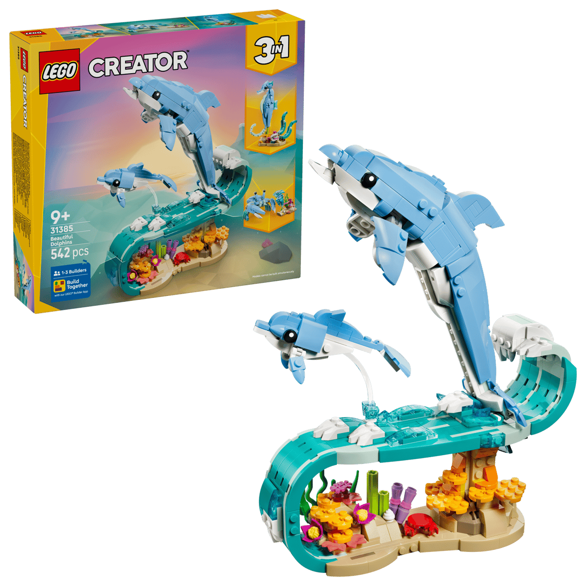 LEGO CREATOR Sea Animals: Beautiful Dolphins