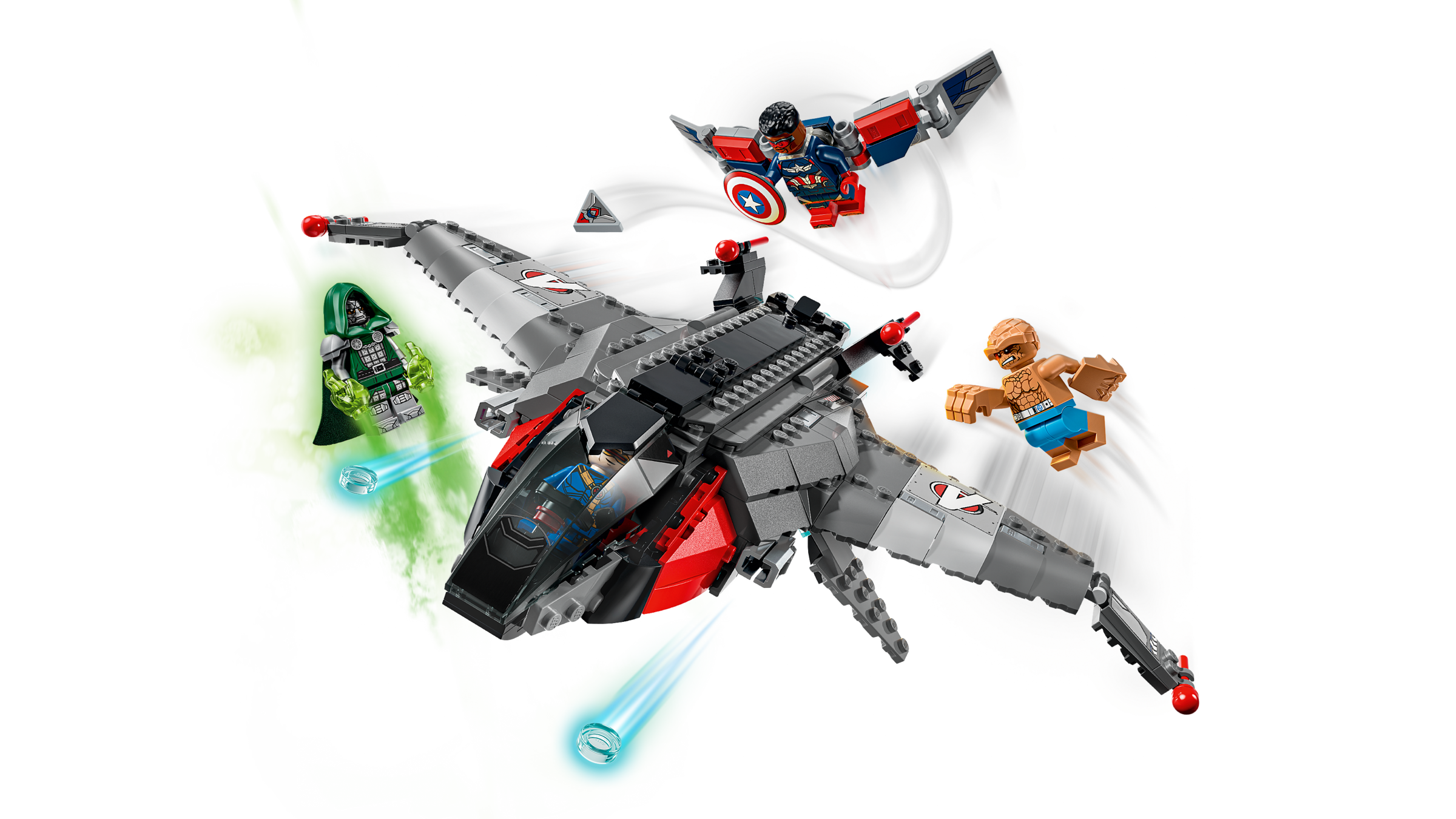 LEGO Marvel Avengers: Doomsday Quinjet 76347 Building Toy