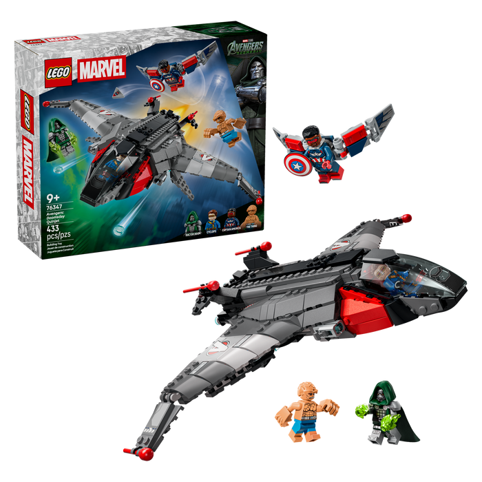 LEGO Marvel Avengers: Doomsday Quinjet 76347 Building Toy