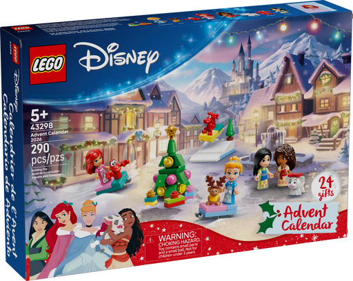 LEGO Disney Princess Advent Calendar 2026 43298 Holiday Building Toy Set