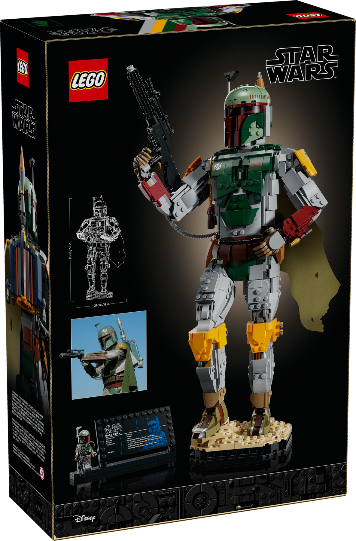 LEGO Star Wars Boba Fett Building Kit 1,544 Pieces