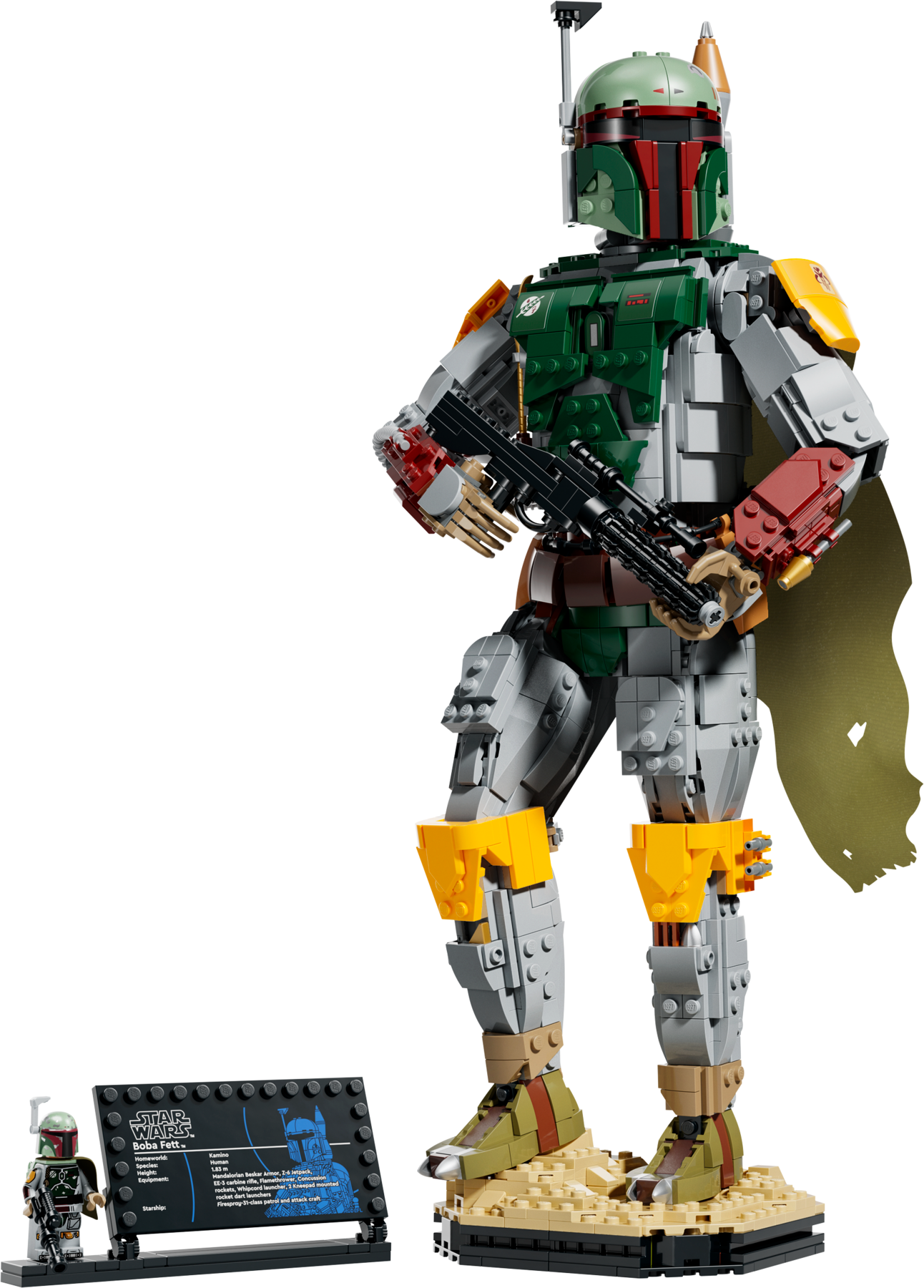 LEGO Star Wars Boba Fett Building Kit 1,544 Pieces