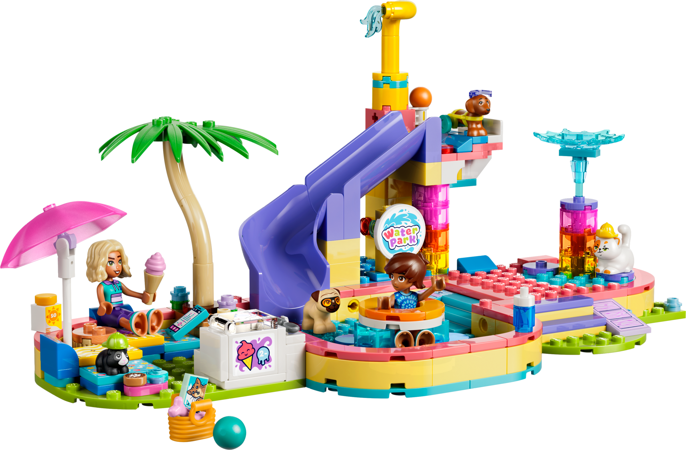 LEGO Friends Fun Water Park Day Building Set 42676