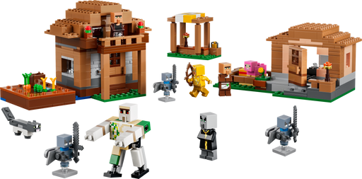 LEGO Minecraft Evoker Village Attack 21596 Building Set 607 Pieces