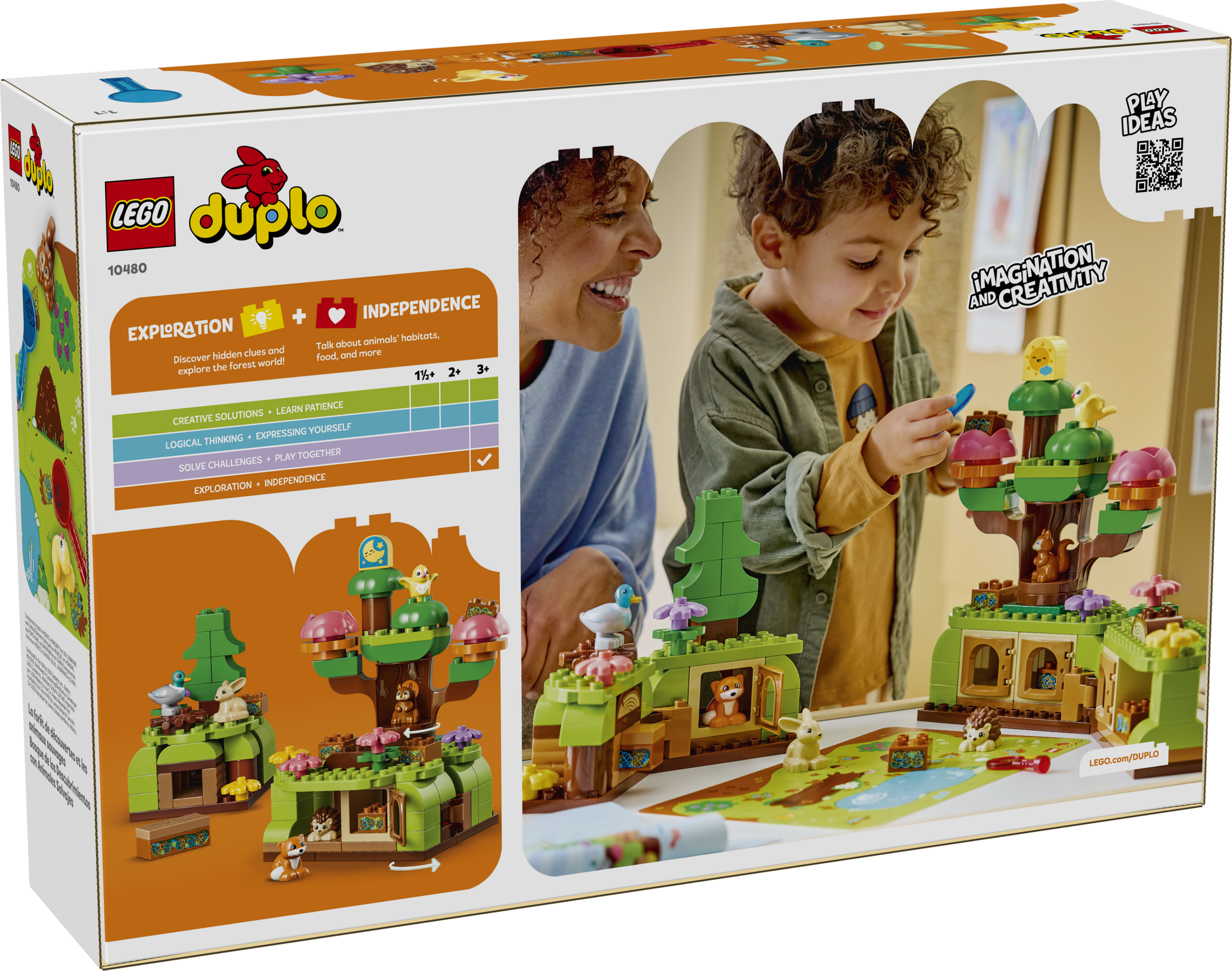 LEGO DUPLO Discovery Forest with Wild Animals 10480