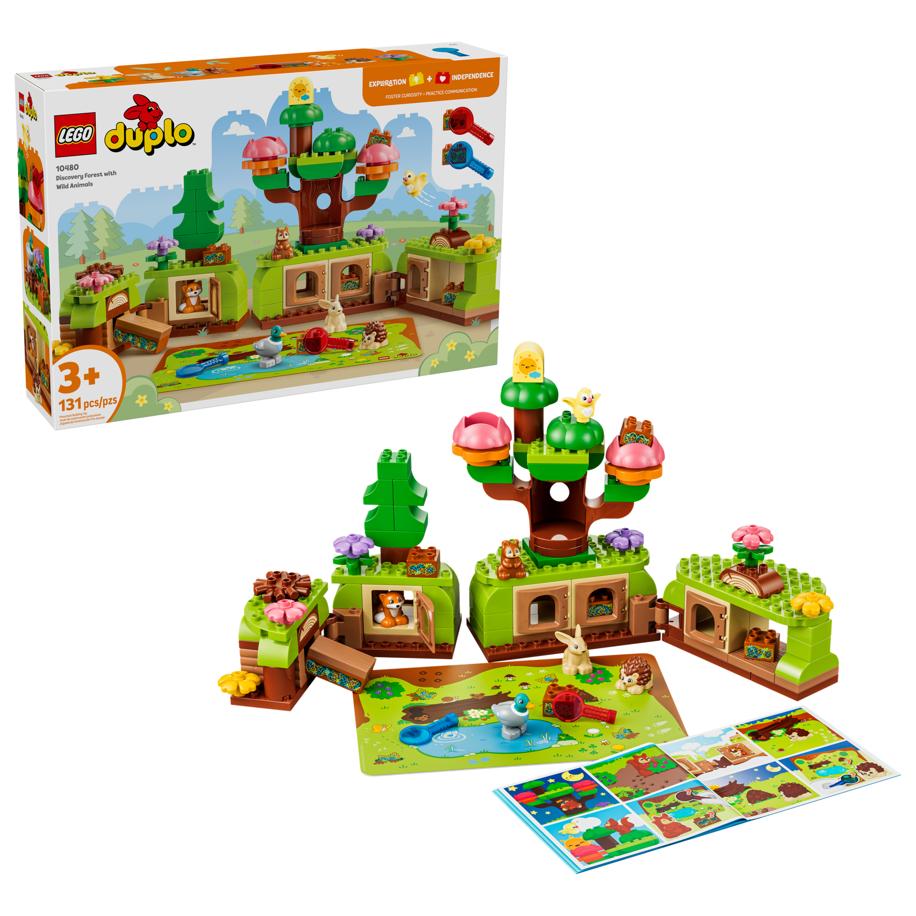 LEGO DUPLO Discovery Forest with Wild Animals 10480