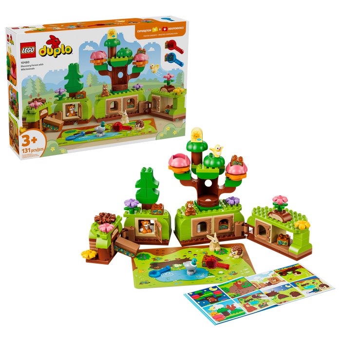 LEGO DUPLO Discovery Forest with Wild Animals 10480