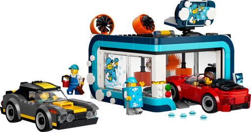 LEGO City Drive-Through Car Wash Building Set 60497