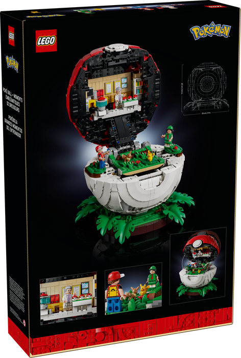 LEGO Pokémon Iconic Trainer Moments Poké Ball 72154 Building Toy