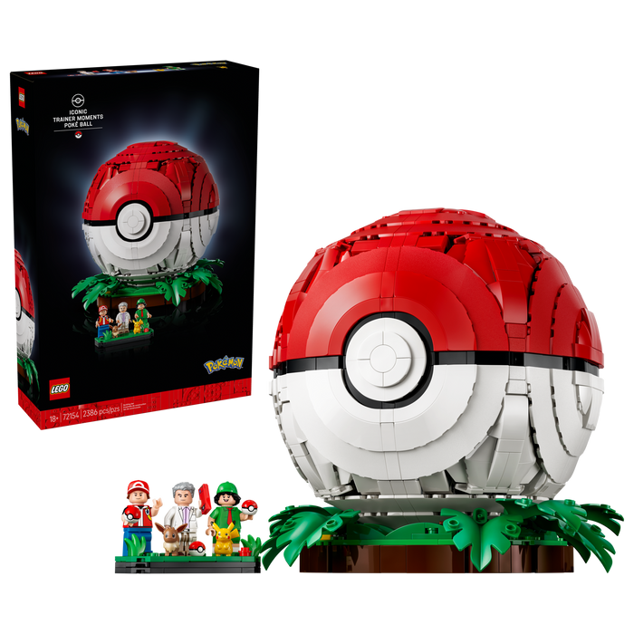 LEGO Pokémon Iconic Trainer Moments Poké Ball 72154 Building Toy