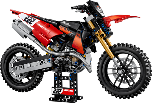 LEGO Technic Ducati Desmo450 MX Factory Motorcycle Building Set