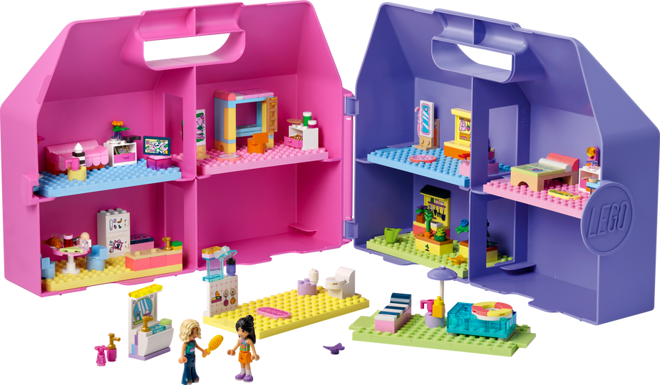 LEGO Friends Creative Dollhouse Suitcase Building Kit 355 Pieces