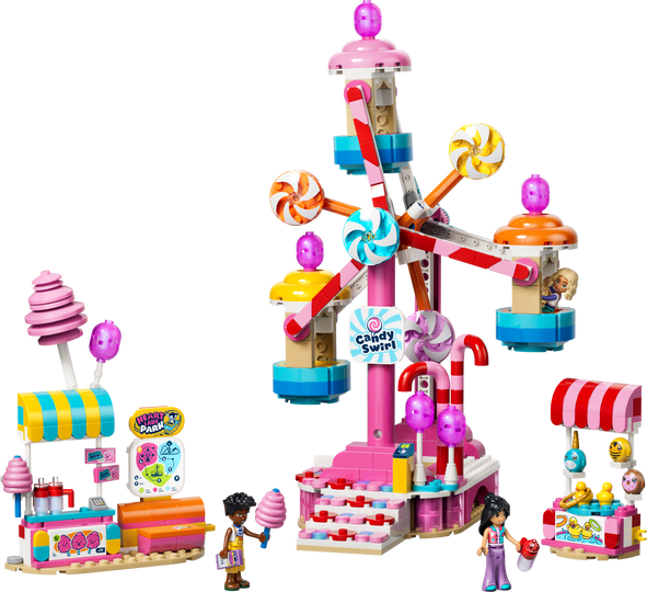 LEGO Friends Candy & Cupcake Ferris Wheel Building Set 42700