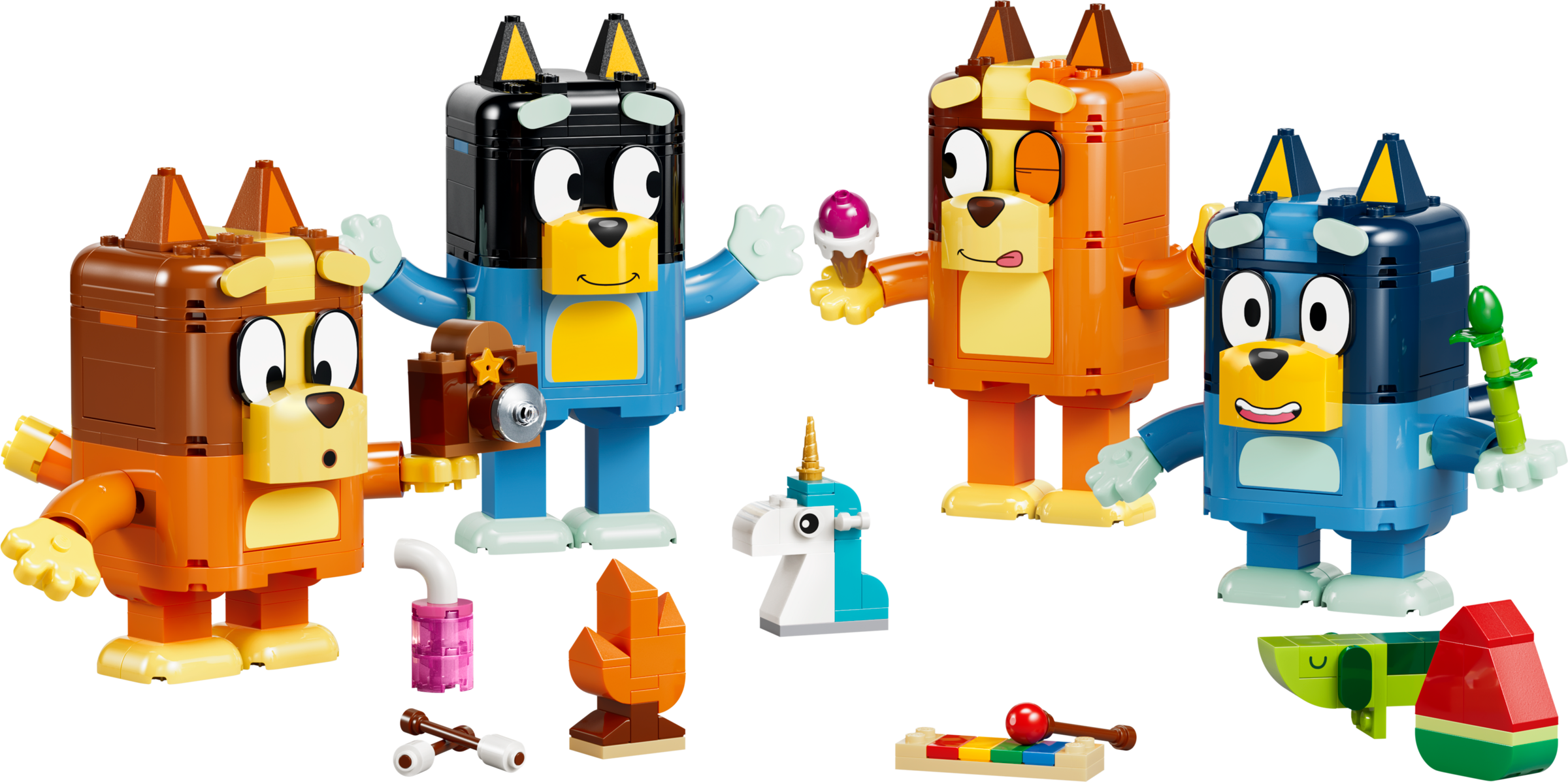LEGO Brick-Built Bluey Family Set 11217