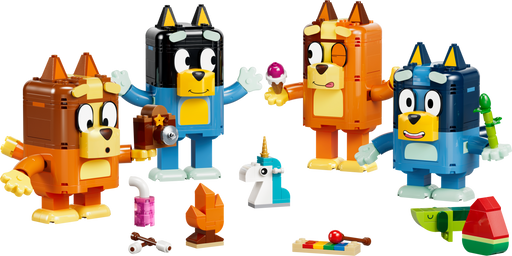 LEGO Brick-Built Bluey Family Set 11217