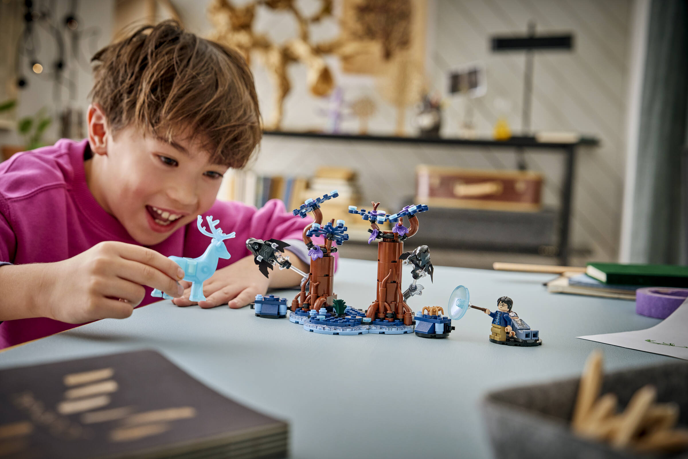 LEGO® Harry Potter™ Forbidden Forest: Expecto Patronum Building Set 76475