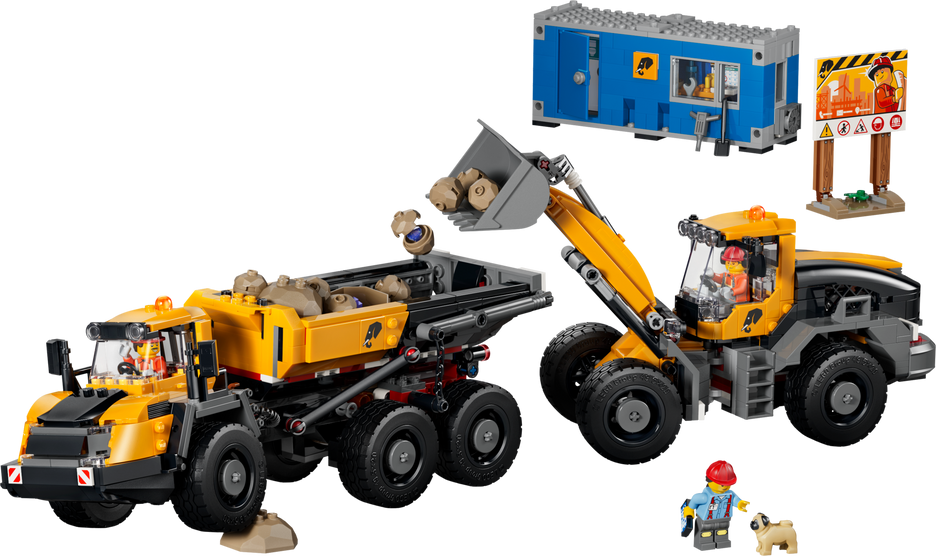 LEGO City Dump Truck and Front End Loader 60494