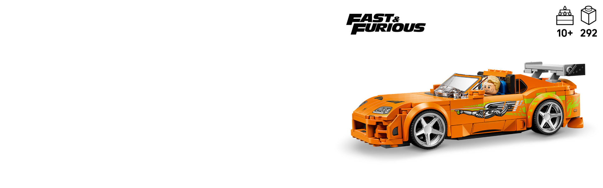 LEGO Speed Champions The Fast and The Furious Toyota Supra MK4