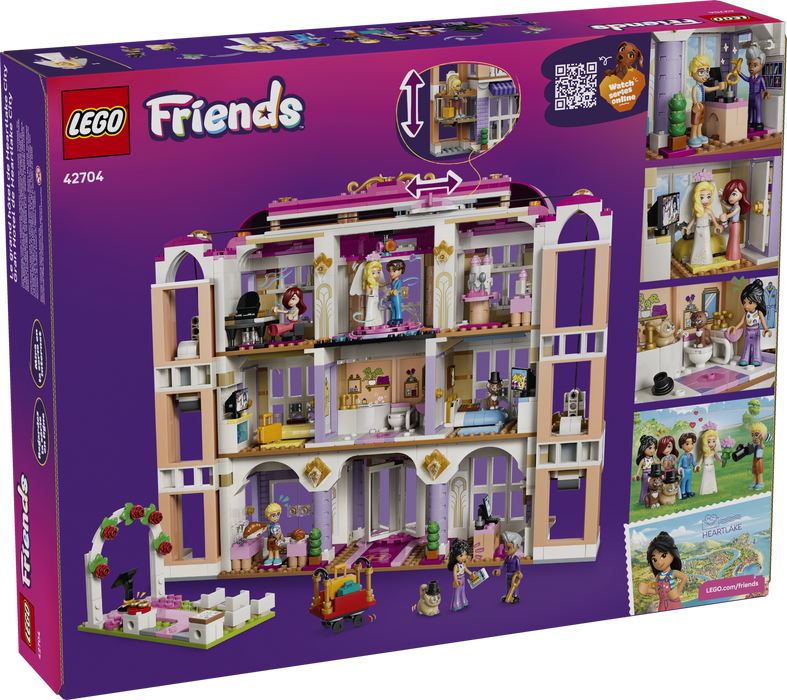 LEGO Friends Heartlake City Grand Hotel 42704 Building Set