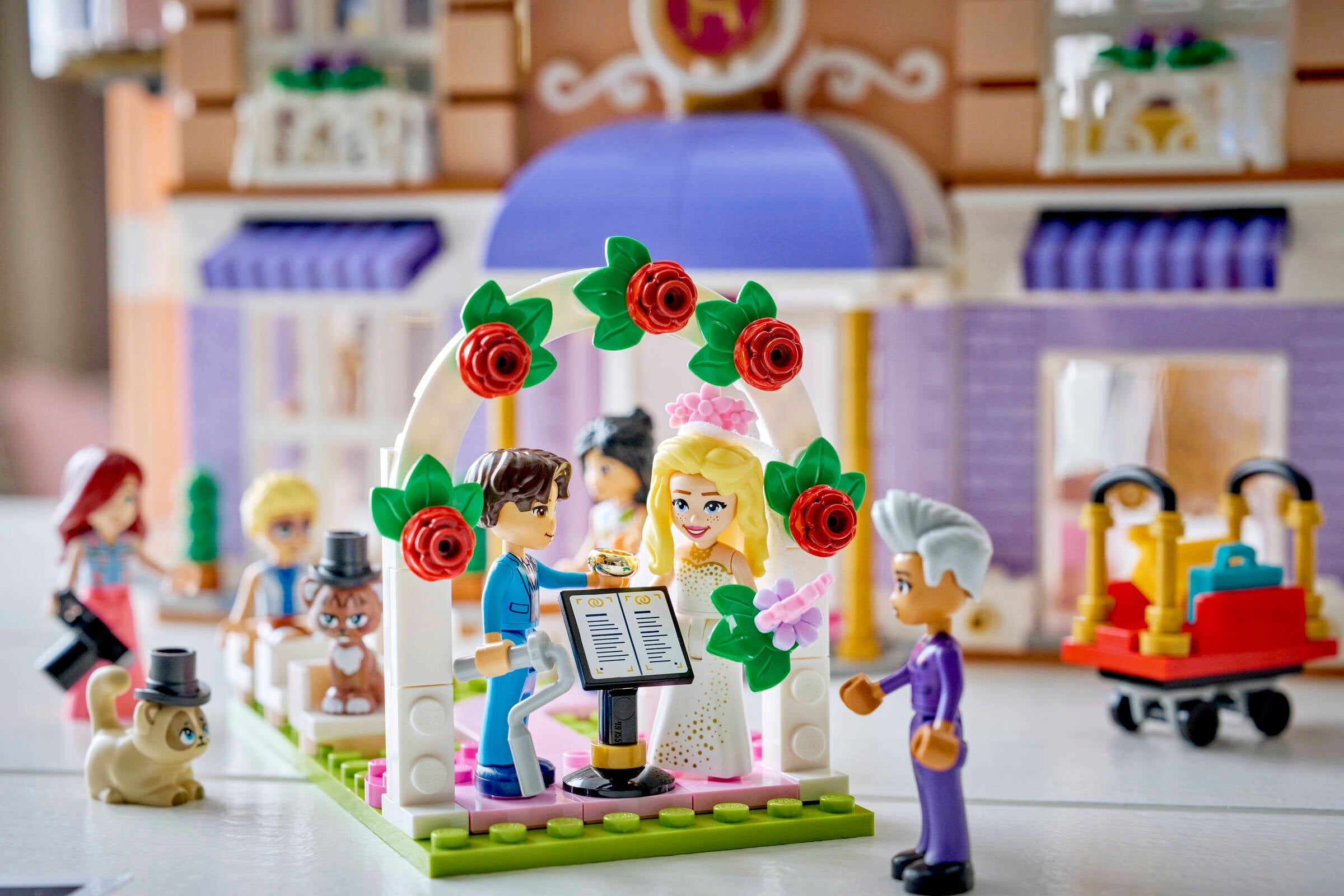 LEGO Friends Heartlake City Grand Hotel 42704 Building Set