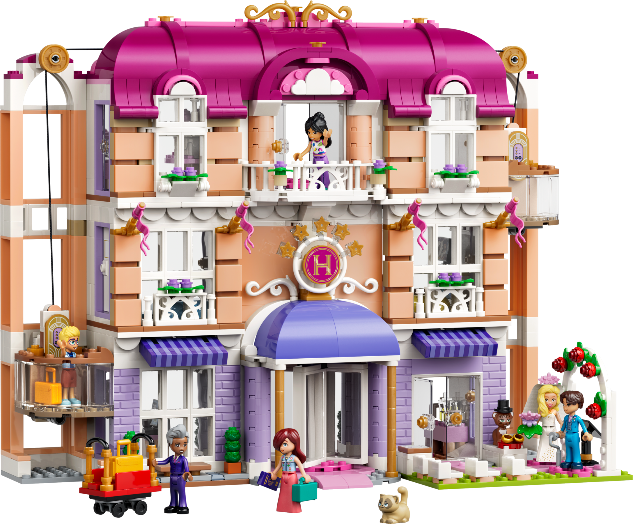 LEGO Friends Heartlake City Grand Hotel 42704 Building Set