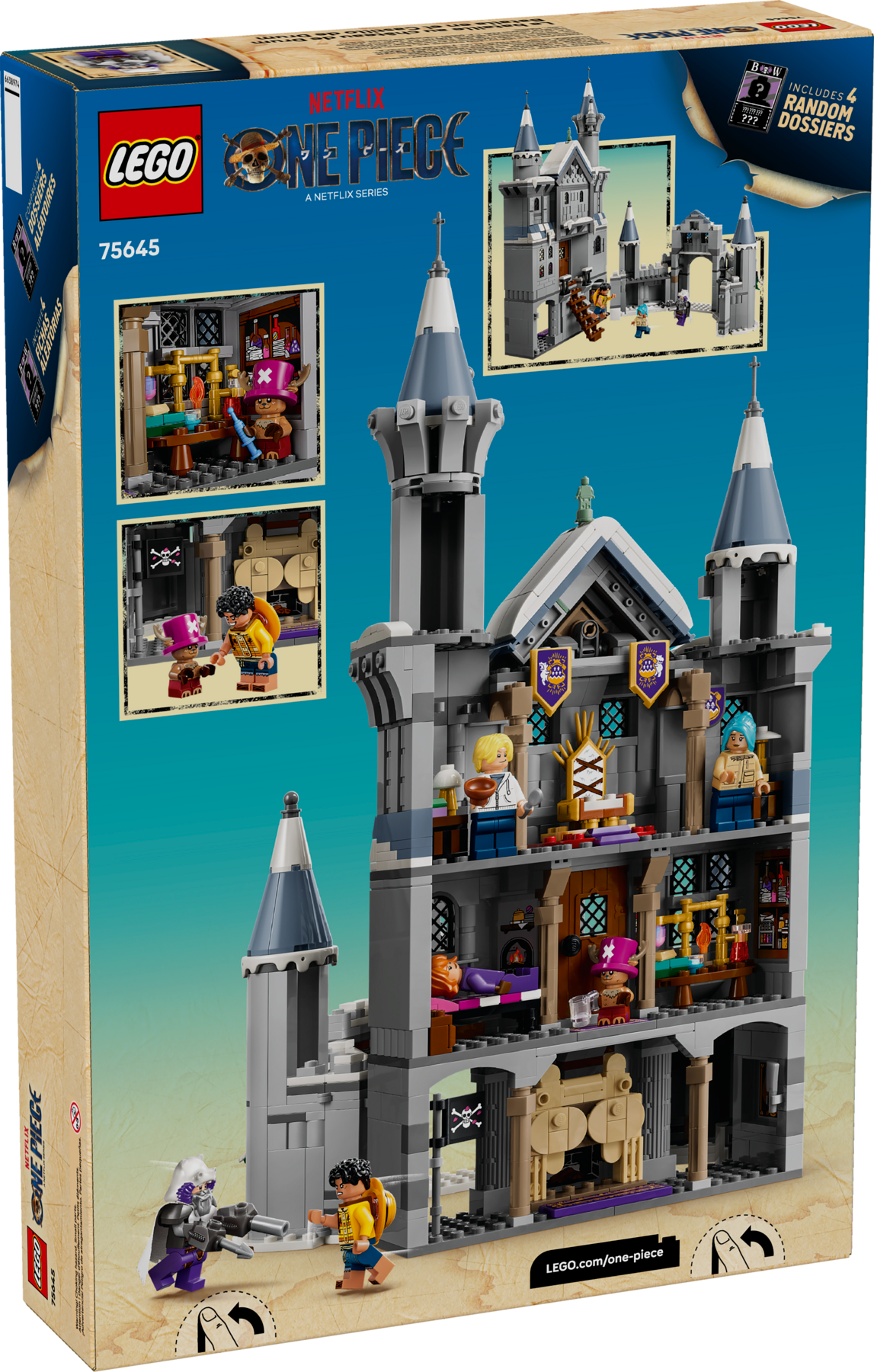LEGO One Piece Battle at Drum Castle Building Set 75645