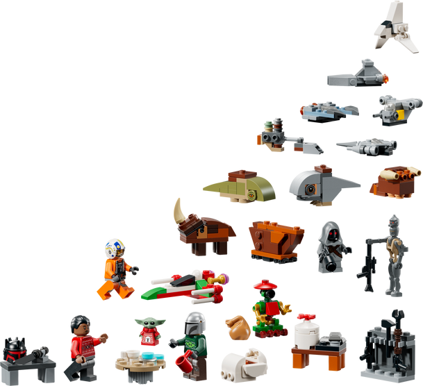 LEGO Star Wars Advent Calendar 2026 75456 Holiday Building Toy Set