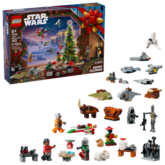 LEGO Star Wars Advent Calendar 2026 75456 Holiday Building Toy Set