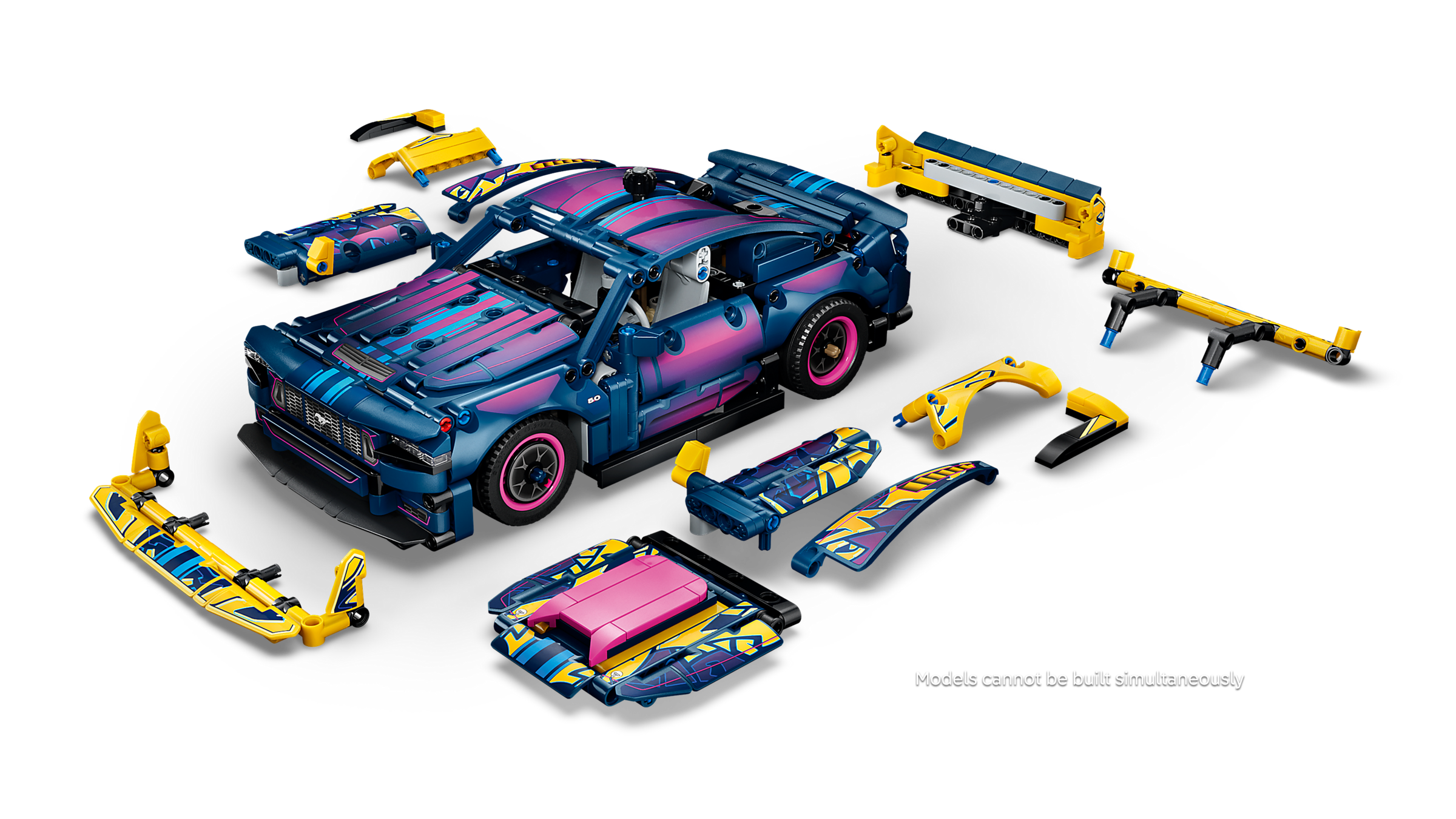 LEGO Technic Custom Garage Ford Mustang GT Car 42236