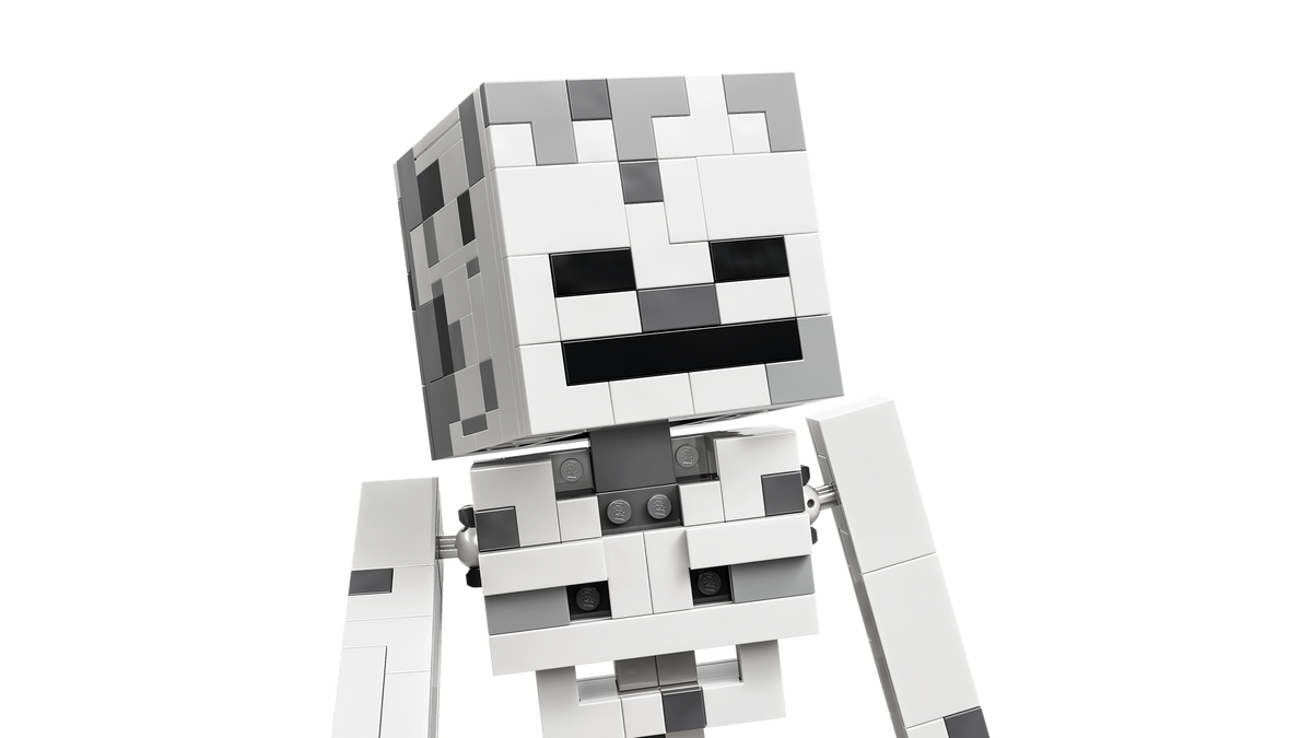 LEGO Minecraft The Skeleton 21594 Posable Building Set