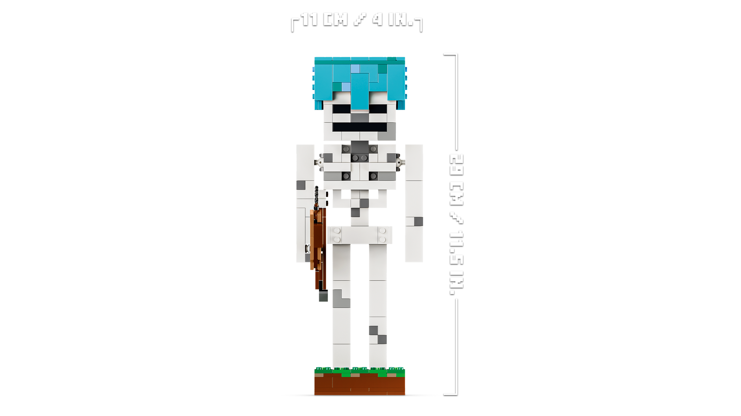 LEGO Minecraft The Skeleton 21594 Posable Building Set