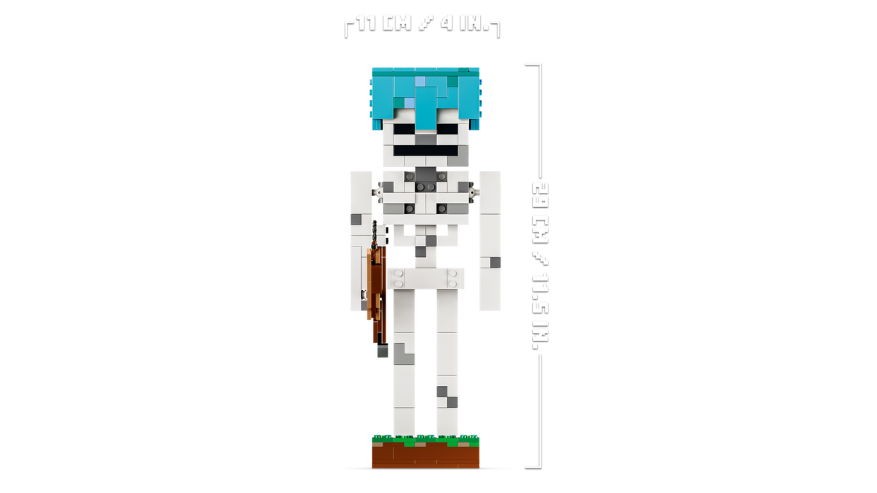 LEGO Minecraft The Skeleton 21594 Posable Building Set