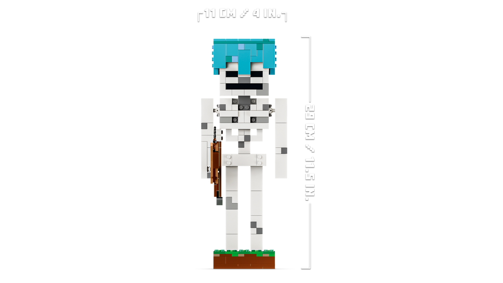 LEGO Minecraft The Skeleton 21594 Posable Building Set