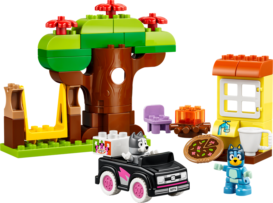 LEGO® DUPLO® Bluey Pizza Girls with Muffin 44 Piece Building Set