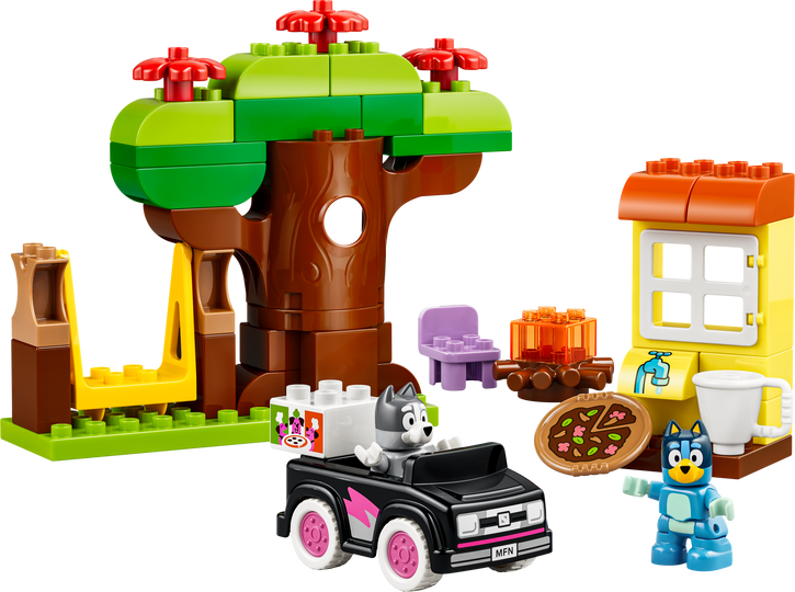 LEGO® DUPLO® Bluey Pizza Girls with Muffin 44 Piece Building Set