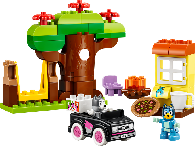 LEGO® DUPLO® Bluey Pizza Girls with Muffin 44 Piece Building Set