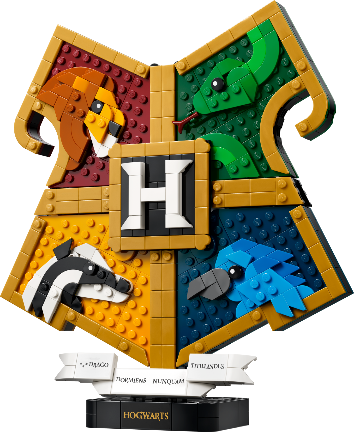 LEGO Harry Potter Hogwarts House Crest Building Set 76462