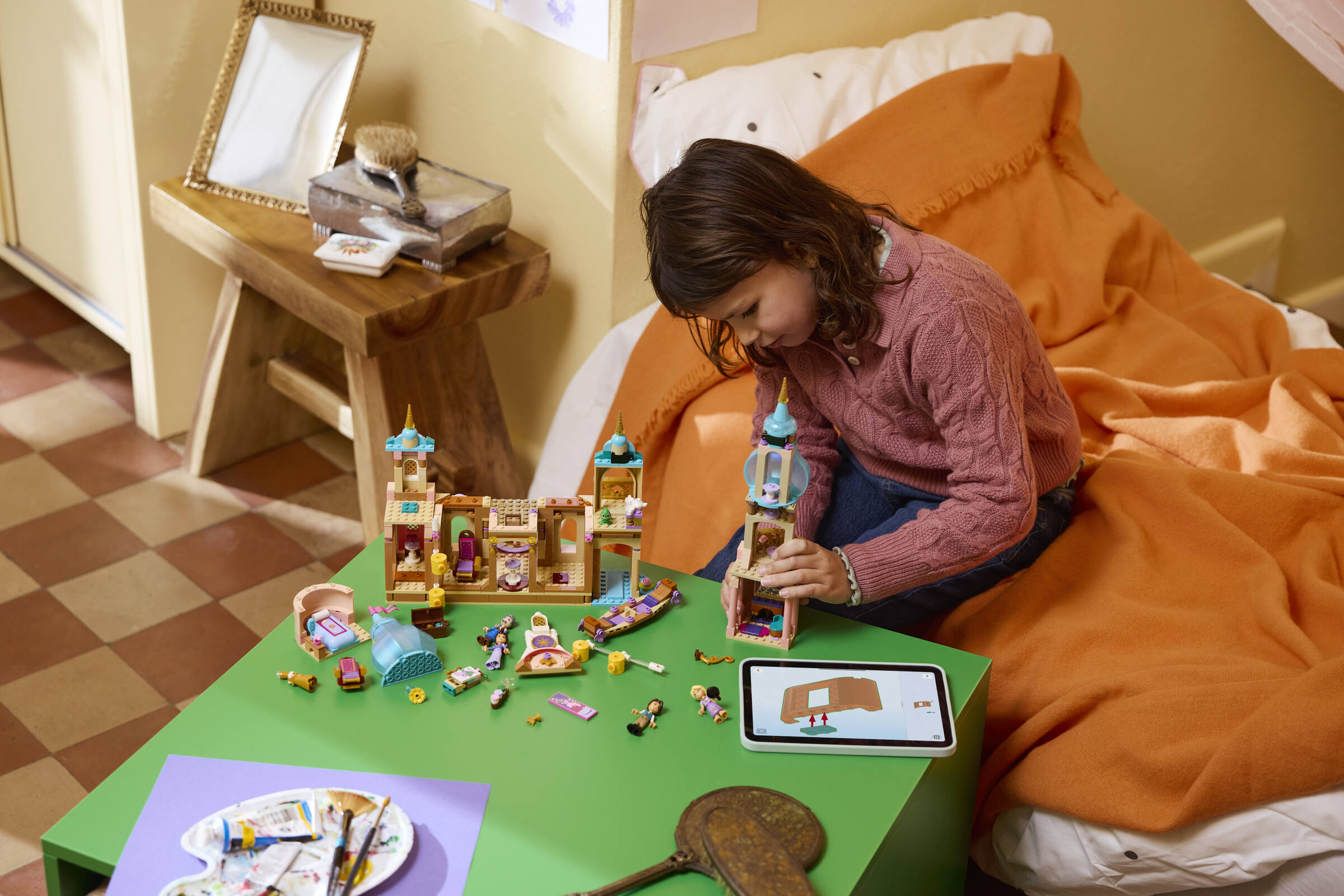 LEGO Rapunzel's Castle Disney Princess Building Set 43297