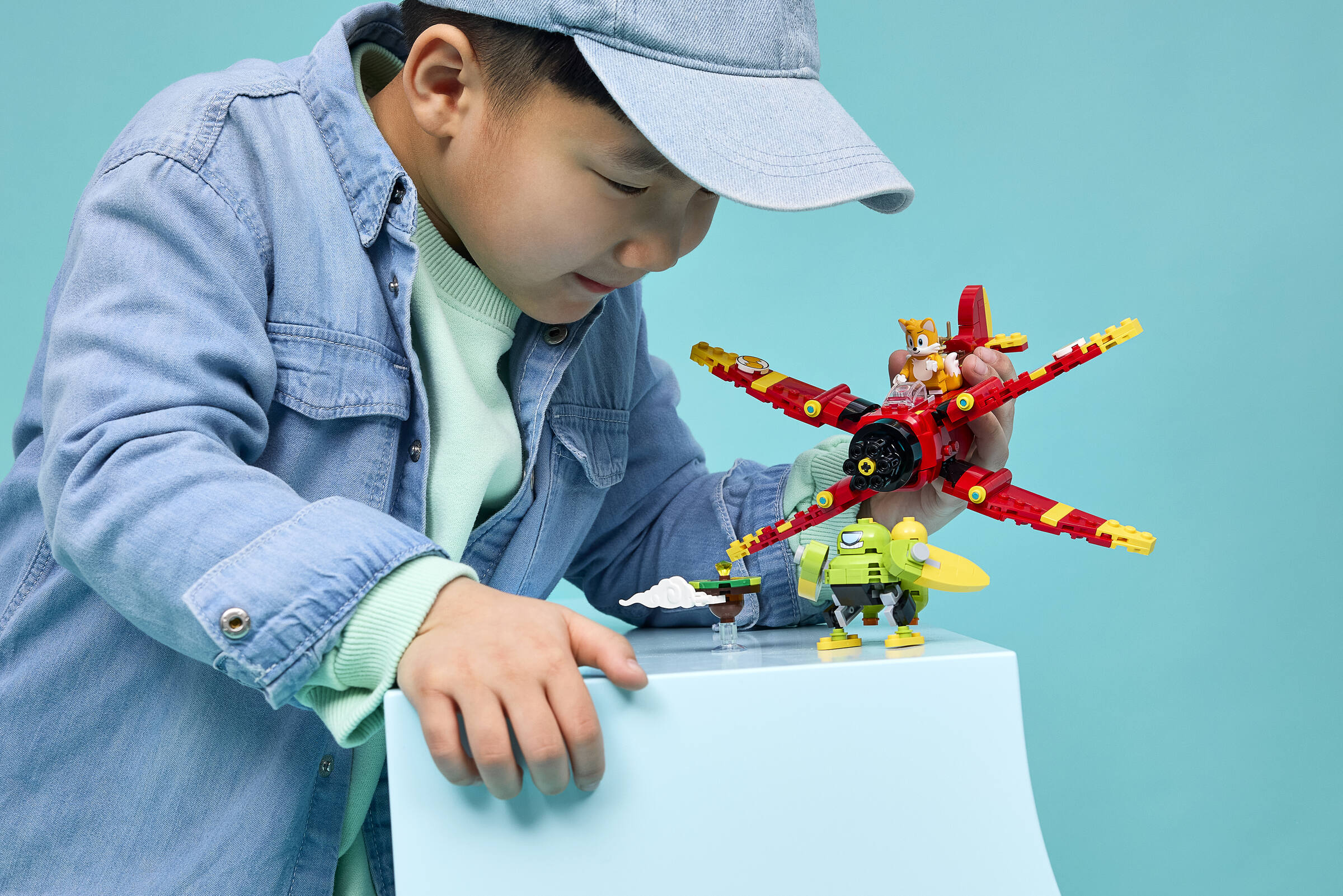 LEGO Sonic the Hedgehog Tails' Tornado-1 Airplane Building Set