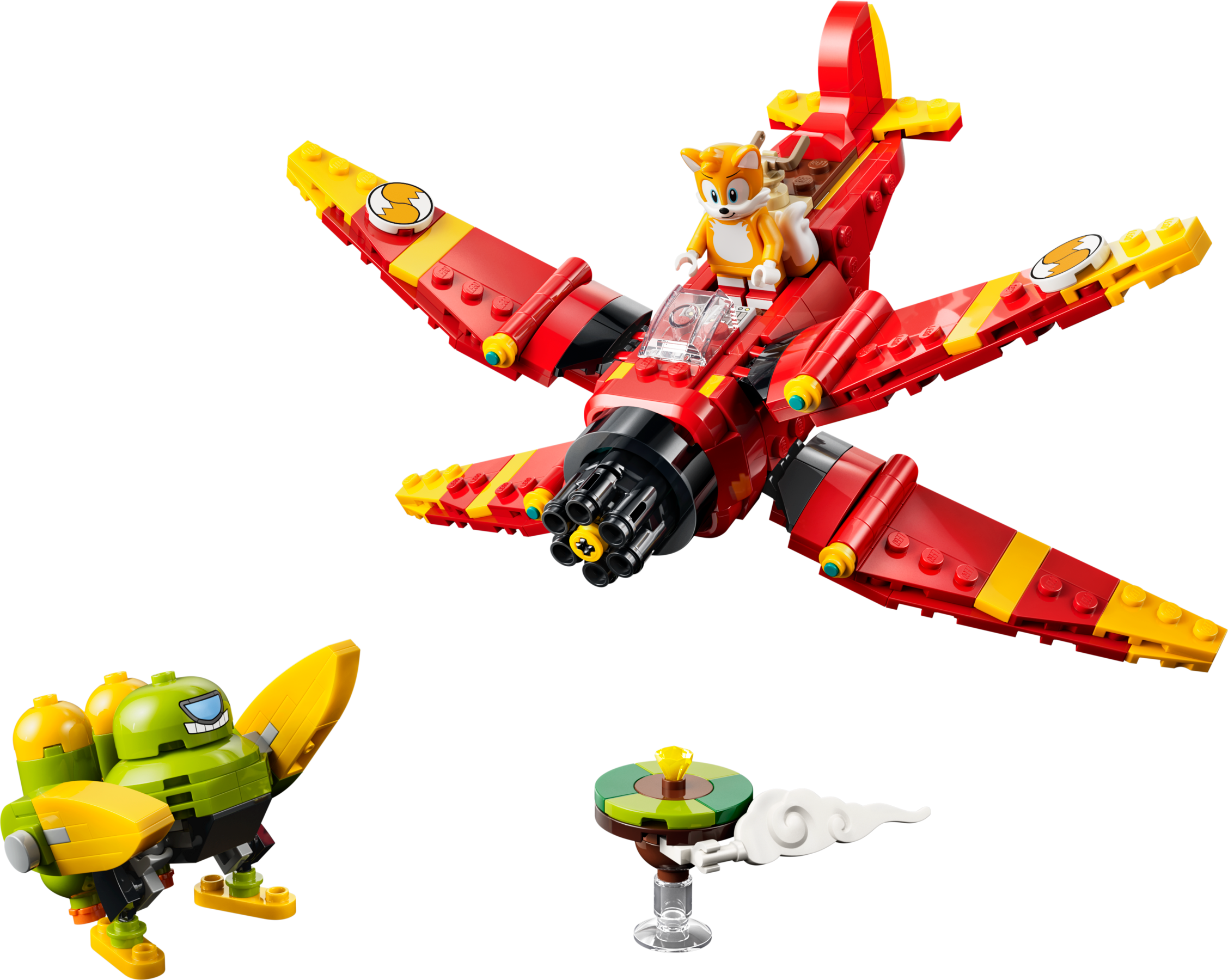 LEGO Sonic the Hedgehog Tails' Tornado-1 Airplane Building Set
