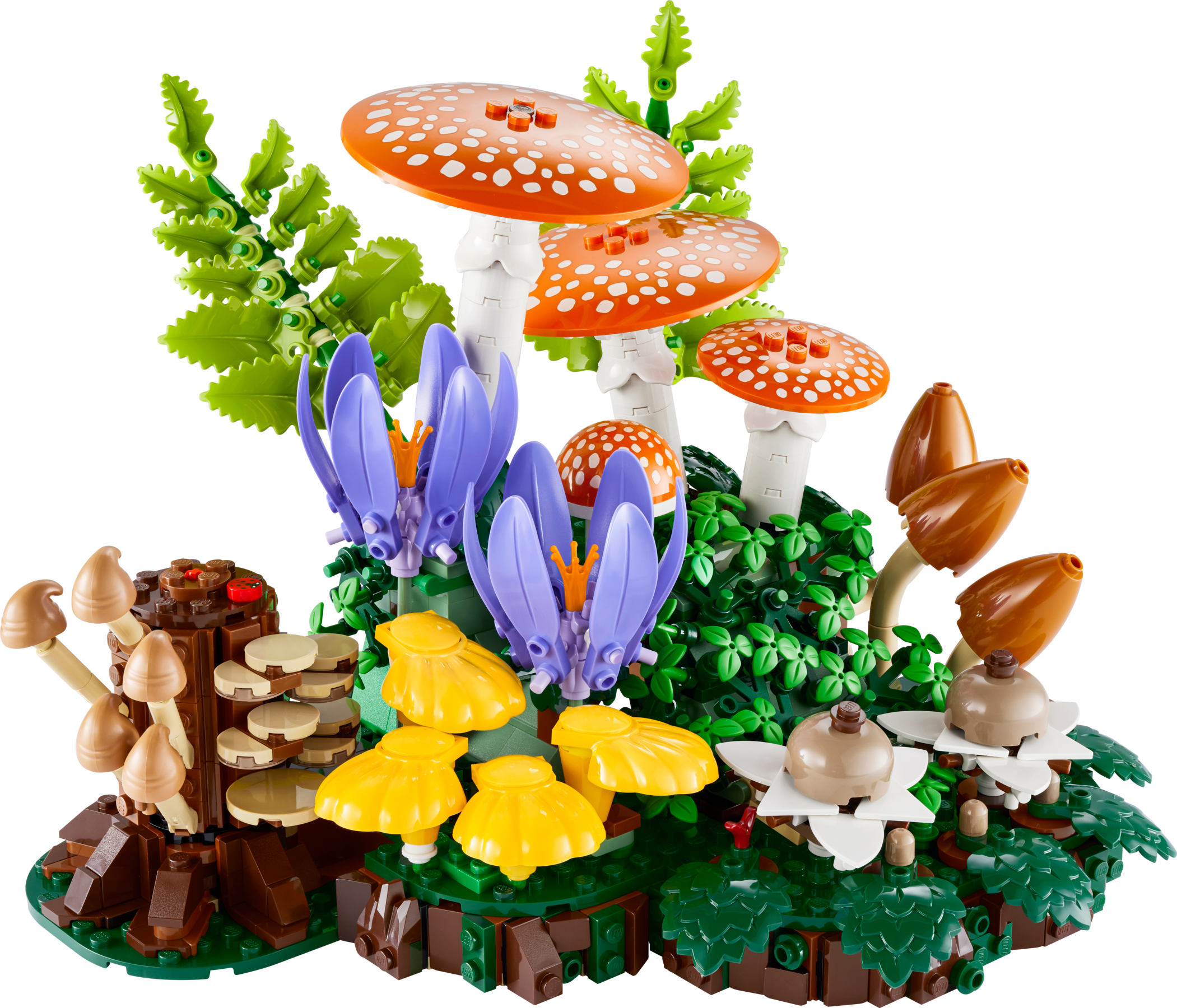 LEGO Woodland Mushrooms Building Kit 806 Pieces