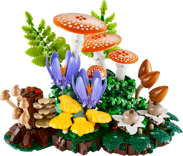 LEGO Woodland Mushrooms Building Kit 806 Pieces