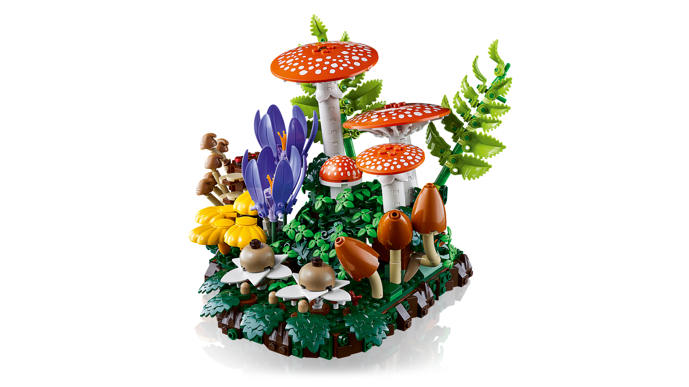 LEGO Woodland Mushrooms Building Kit 806 Pieces