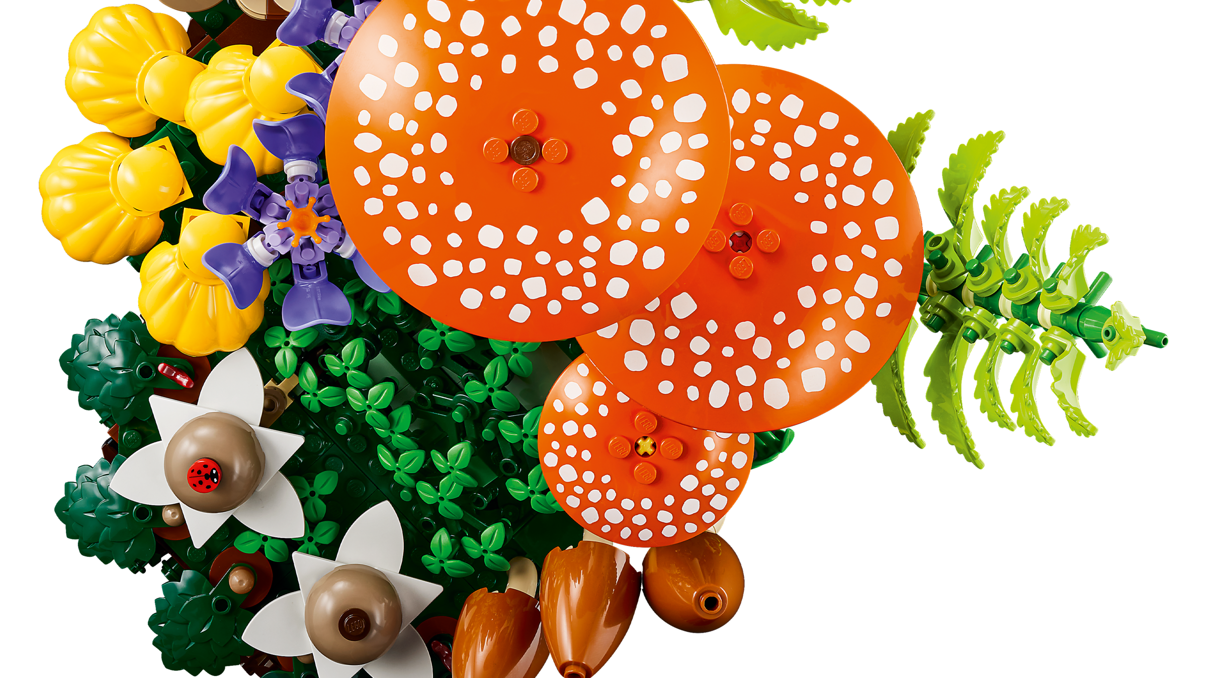 LEGO Woodland Mushrooms Building Kit 806 Pieces