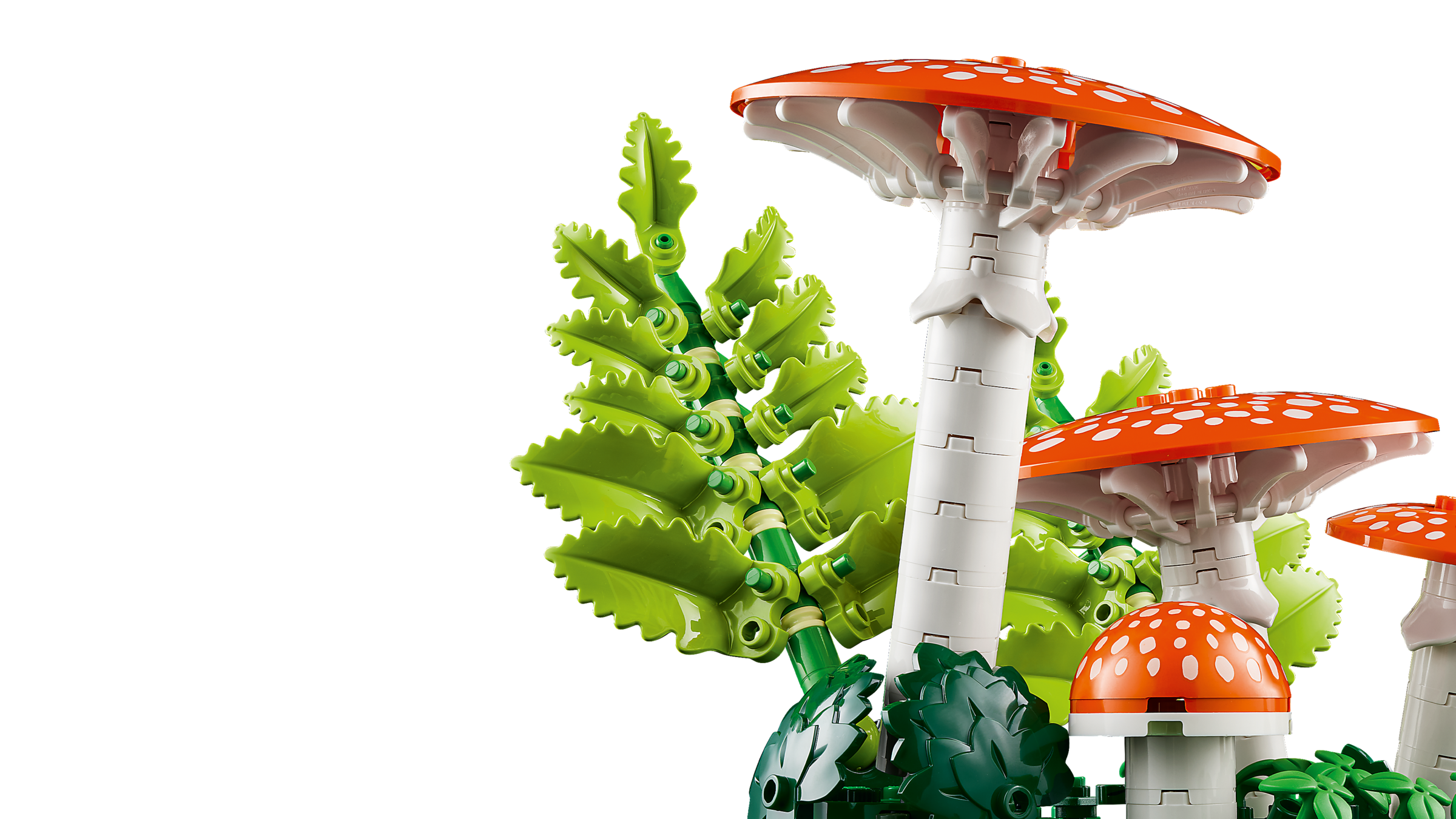 LEGO Woodland Mushrooms Building Kit 806 Pieces