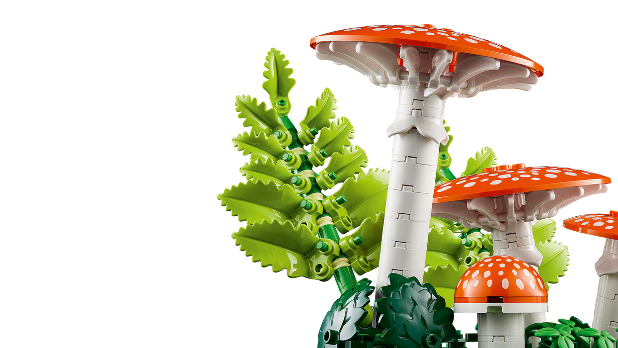 LEGO Woodland Mushrooms Building Kit 806 Pieces