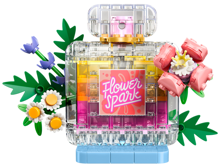 LEGO Creator 3-in-1 31383 Floral Decor Perfume Bottle Building Set